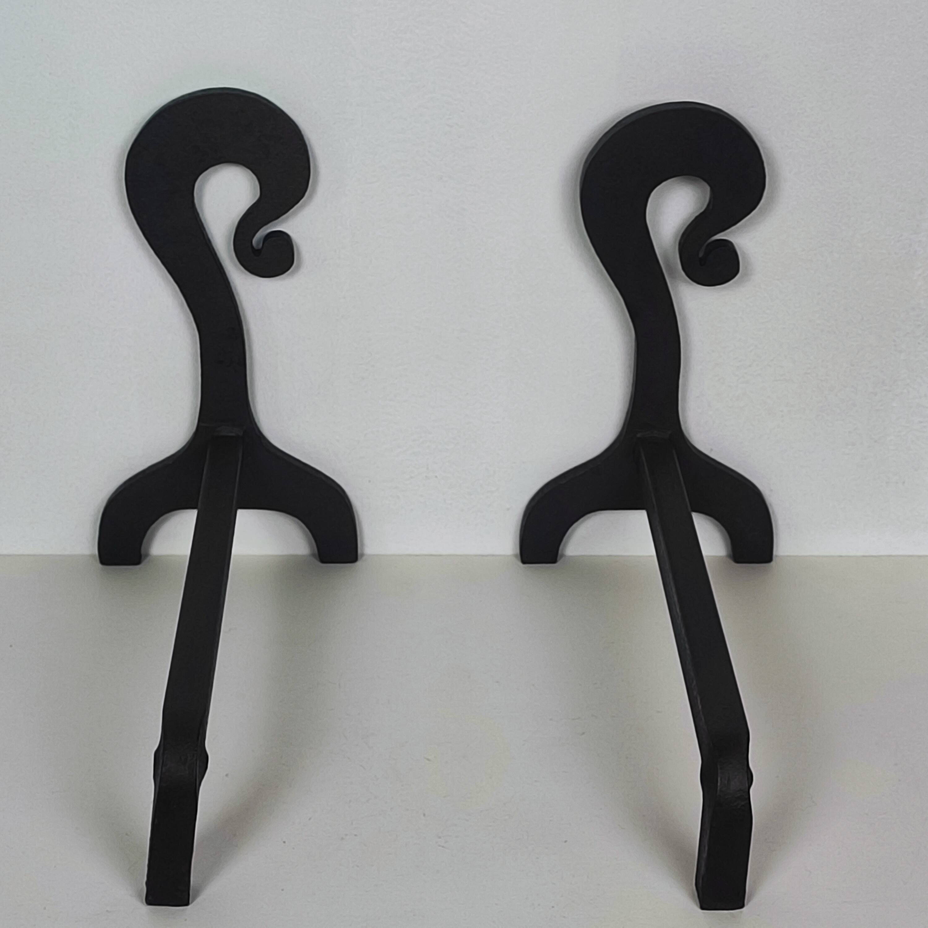 Pair of andirons