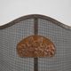 French Art Deco Wrought Iron Fireplace Screen, 1890s