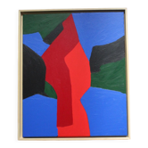 Original Klein Blue Abstract