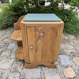 Art deco style bedside table