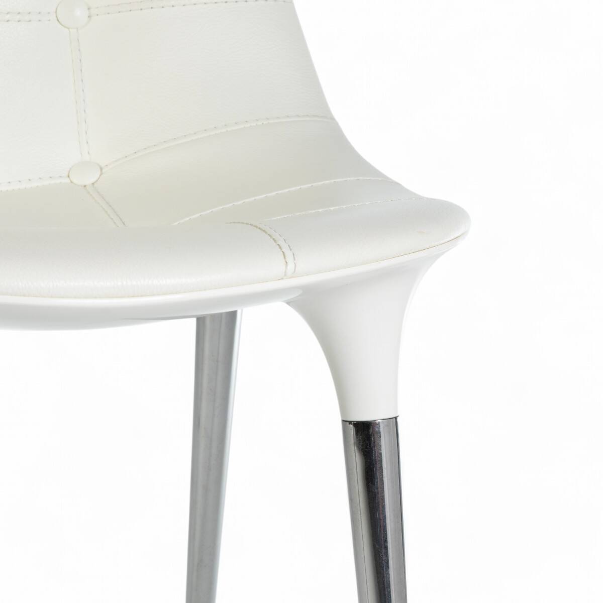 White Cassina Original Philippe Starck 245 Caprice Chair