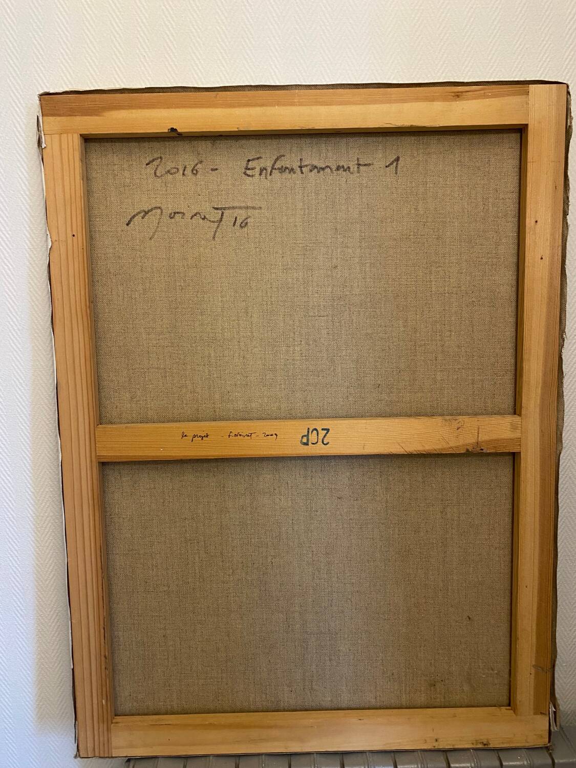 Symbolic painting signed