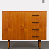 Vintage wooden chest of drawers edited by UP Zavody, 1960
