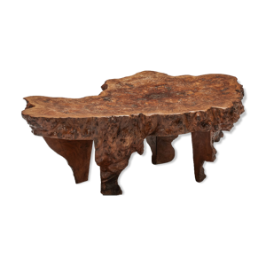 Table basse wabi-sabi