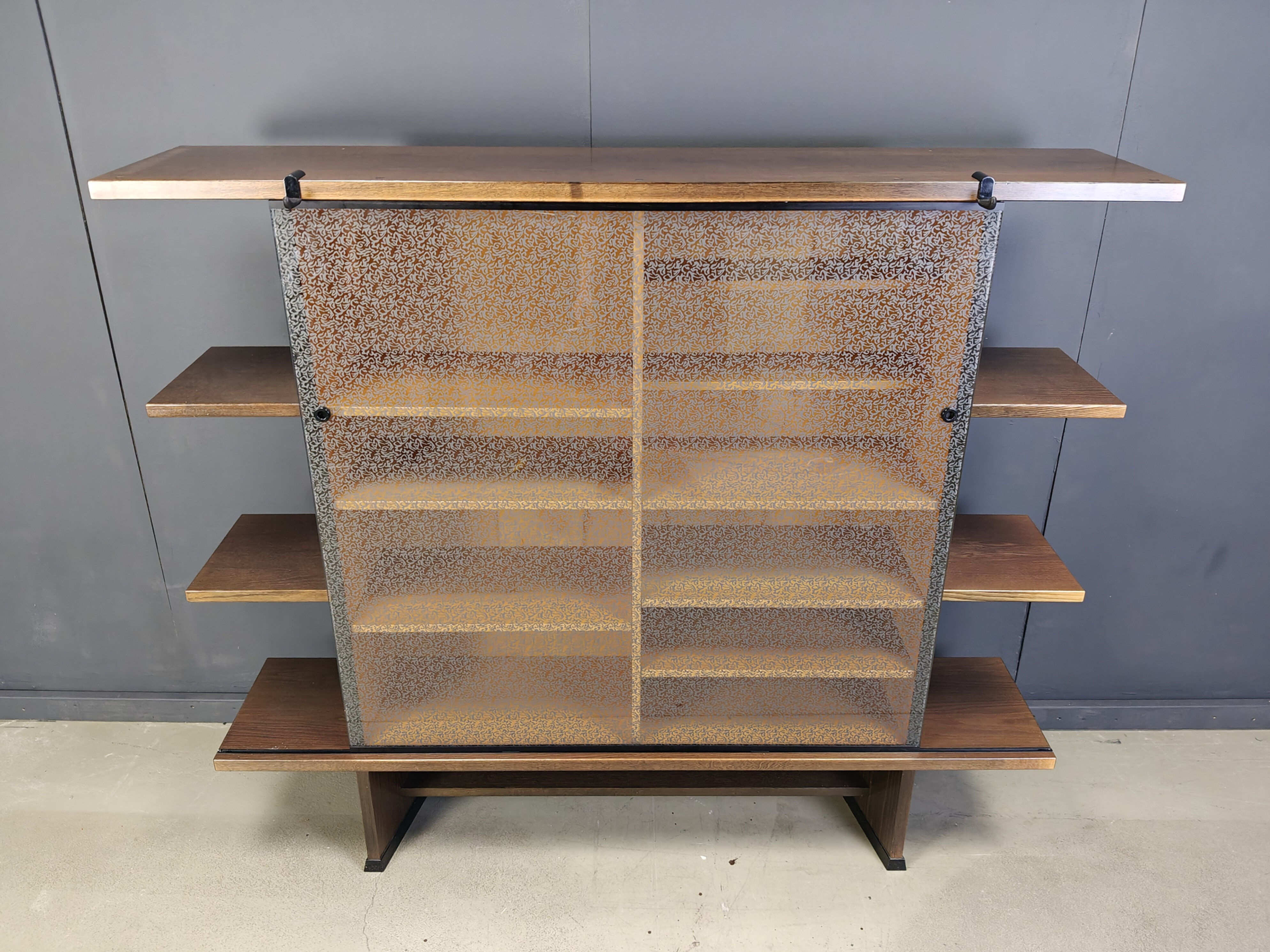 Angle cabinet by Francesco Binfare for Cassina, 1980