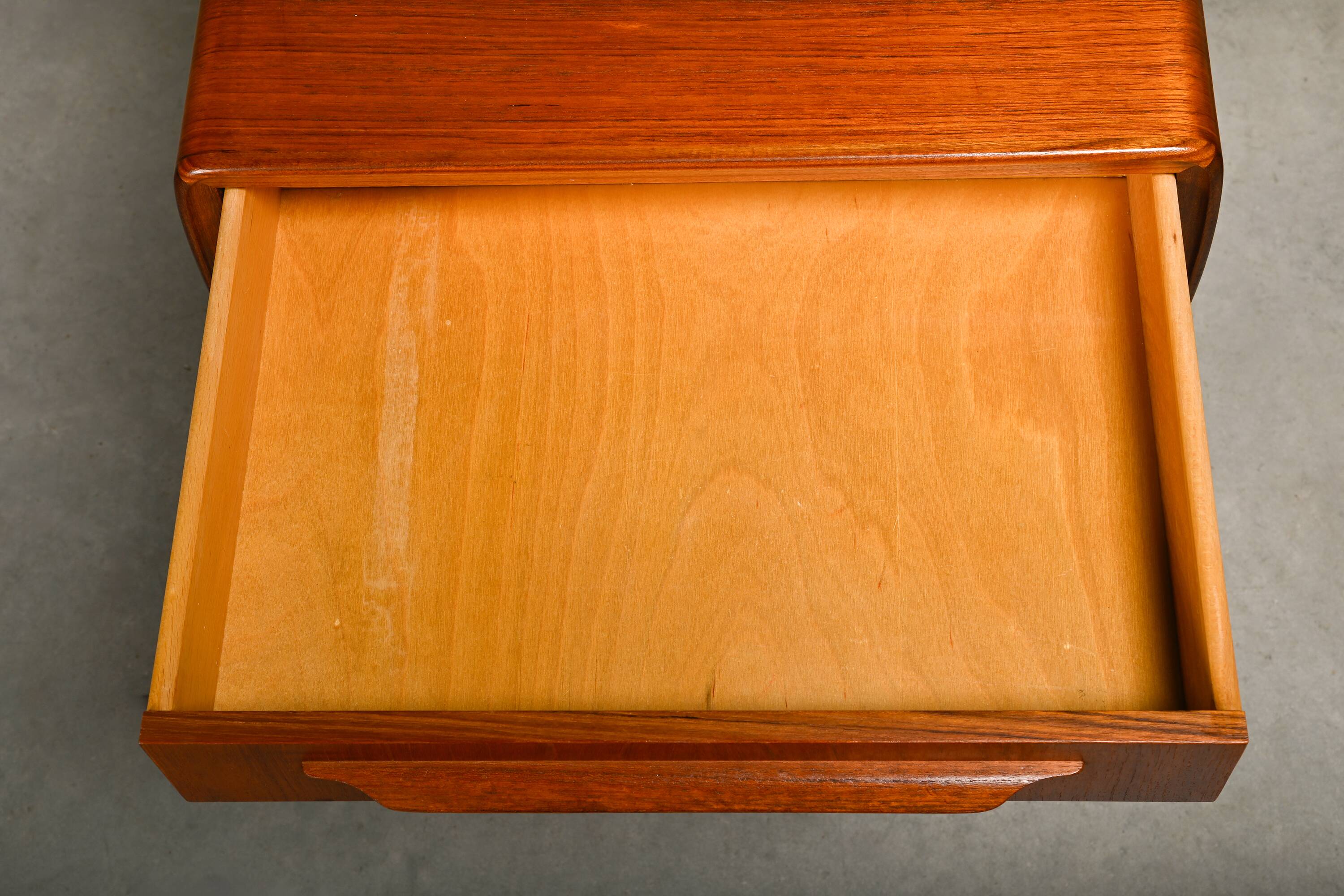 Pair of Scandinavian Modern Johannes Andersen Nightstands in teak, Denmark