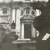 Photographie noir et blanc argentique début XXe