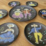 Service assiettes Vallauris