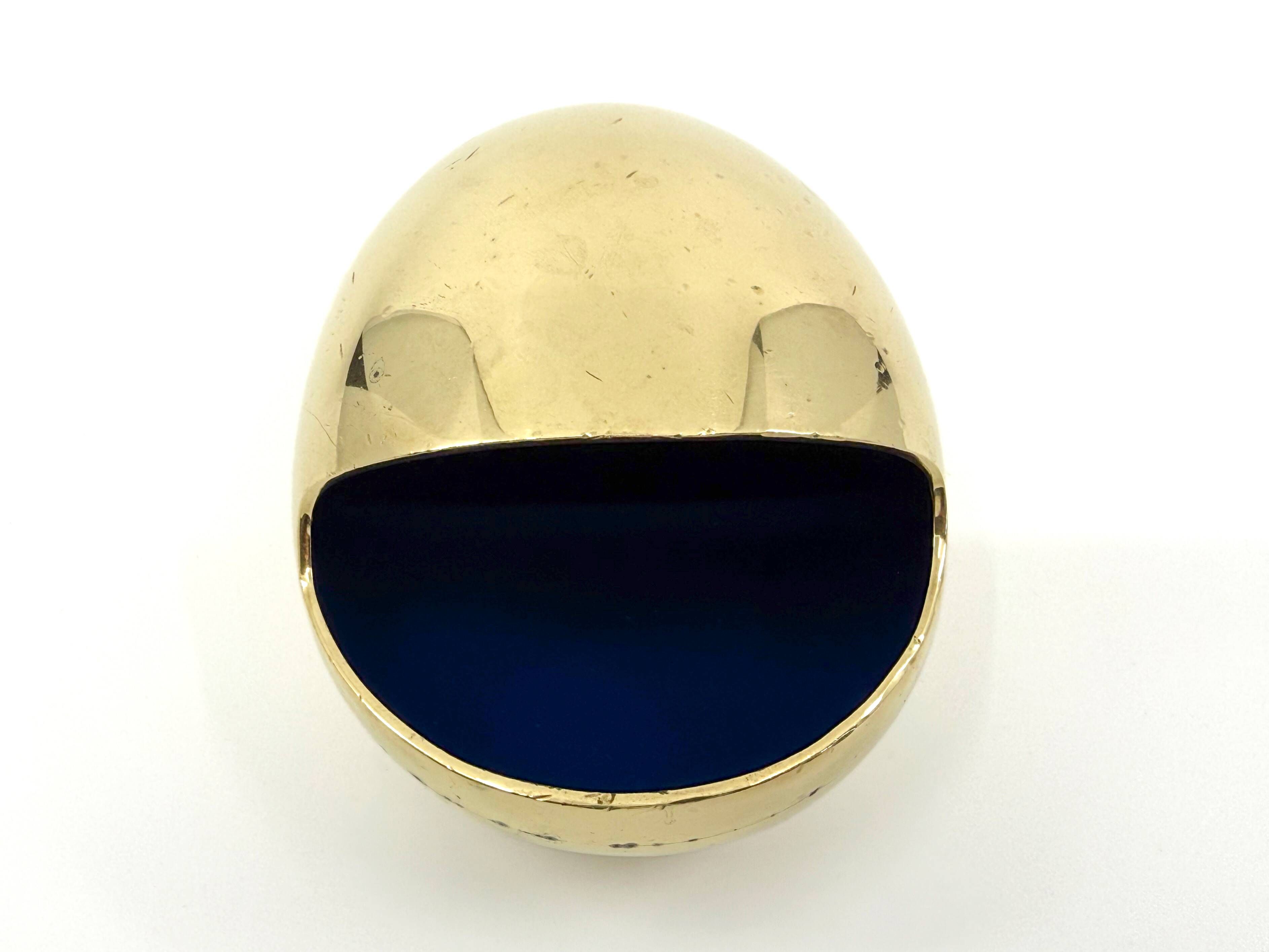 Modernist ashtray "the smile" • Hans Bundle for Carl Cohr • Denmark 50s