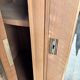 Armoire parisienne art déco bois naturel