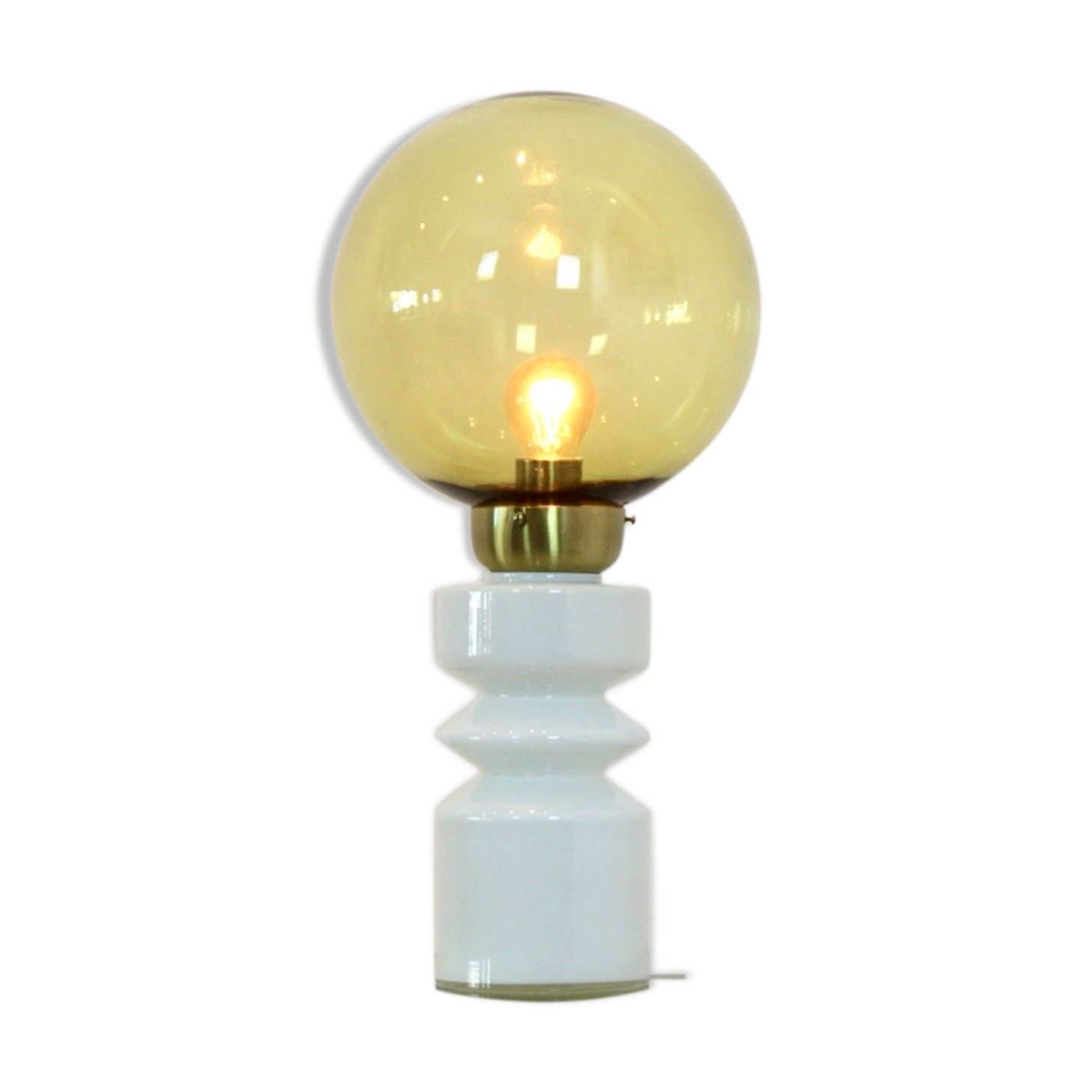 Raak Amsterdam table lamp in glass and brass