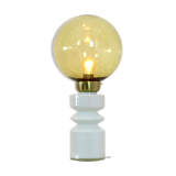 Lampe de table Raak Amsterdam en verre et laiton