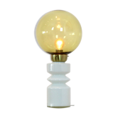 Lampe de table Raak Amsterdam en verre et laiton