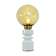 Lampe de table Raak Amsterdam en verre et laiton
