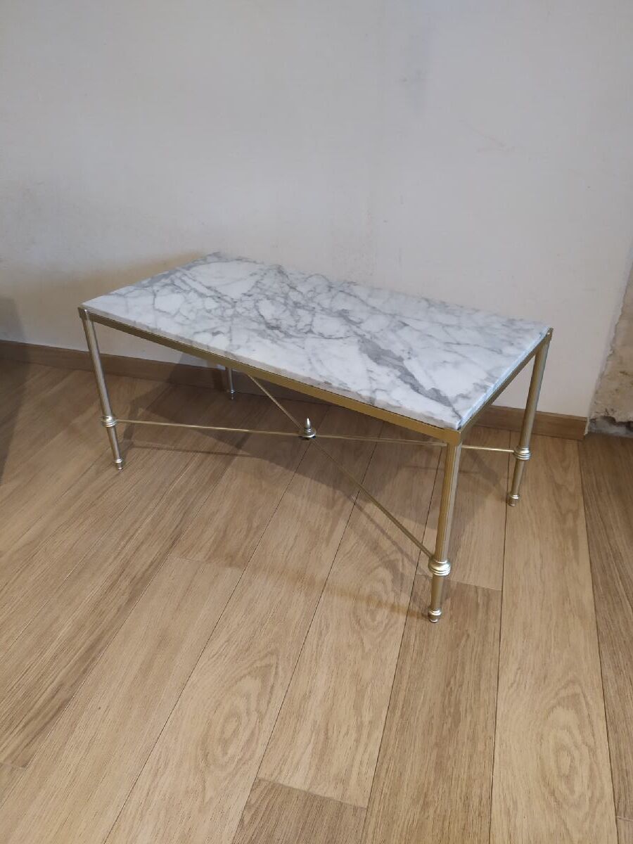 Marble coffee table