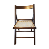 Cane folding chair