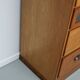 English Haberdashery Shop Cabinet with Glass Fronted Drawers, Circa 1930s