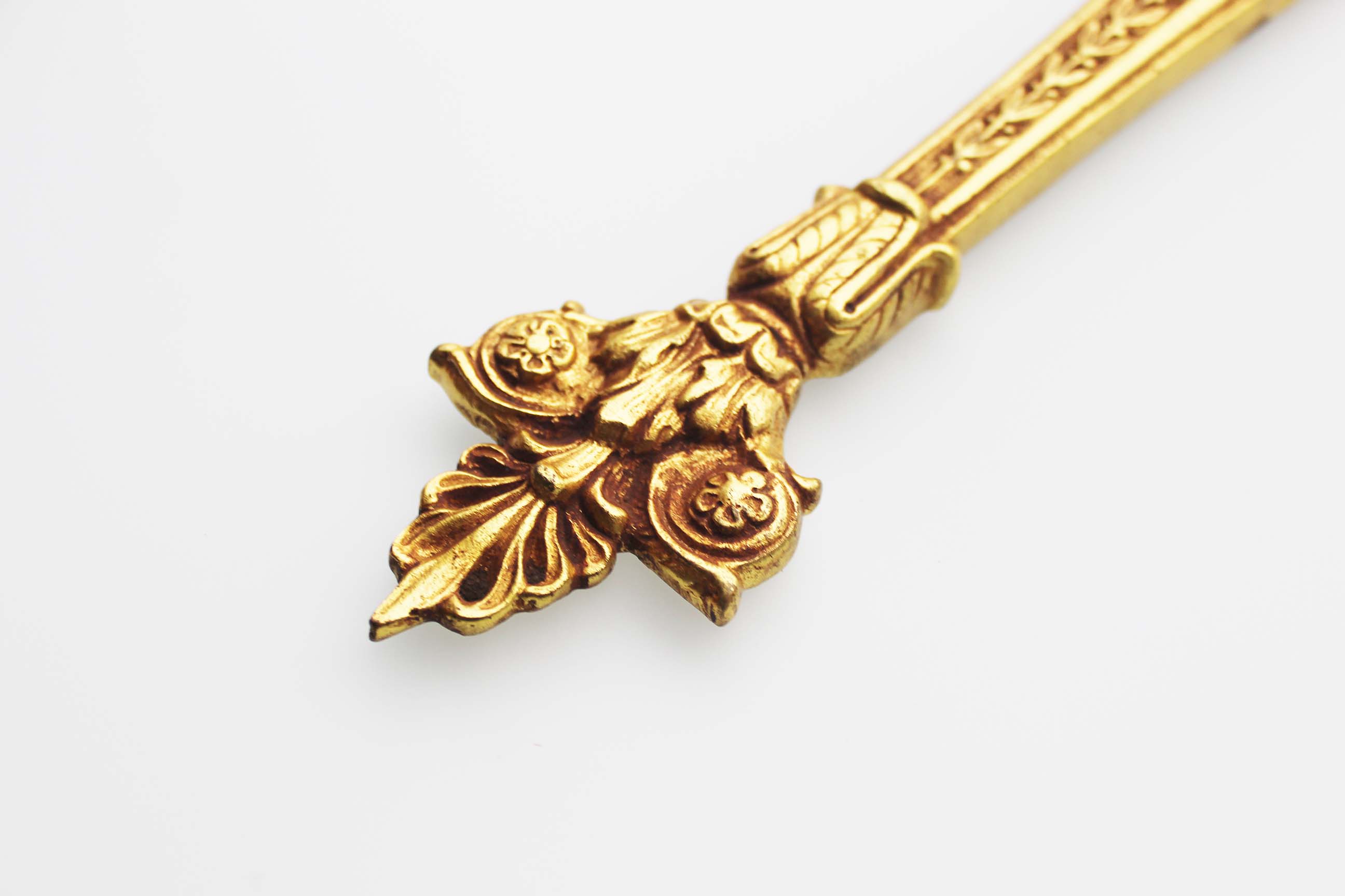 1950's Solid brass 'Swan' wall sconces