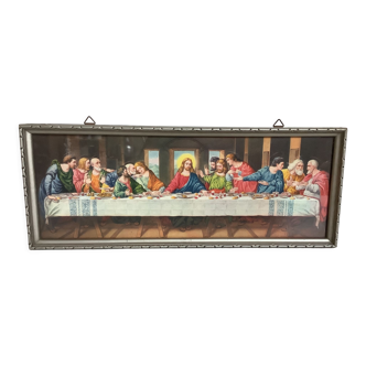 Ancient religious setting JC and the 12 apostles the last supper