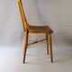 Chaise bistrot Thonet N°115 vers 1900 assise bois thermoformée