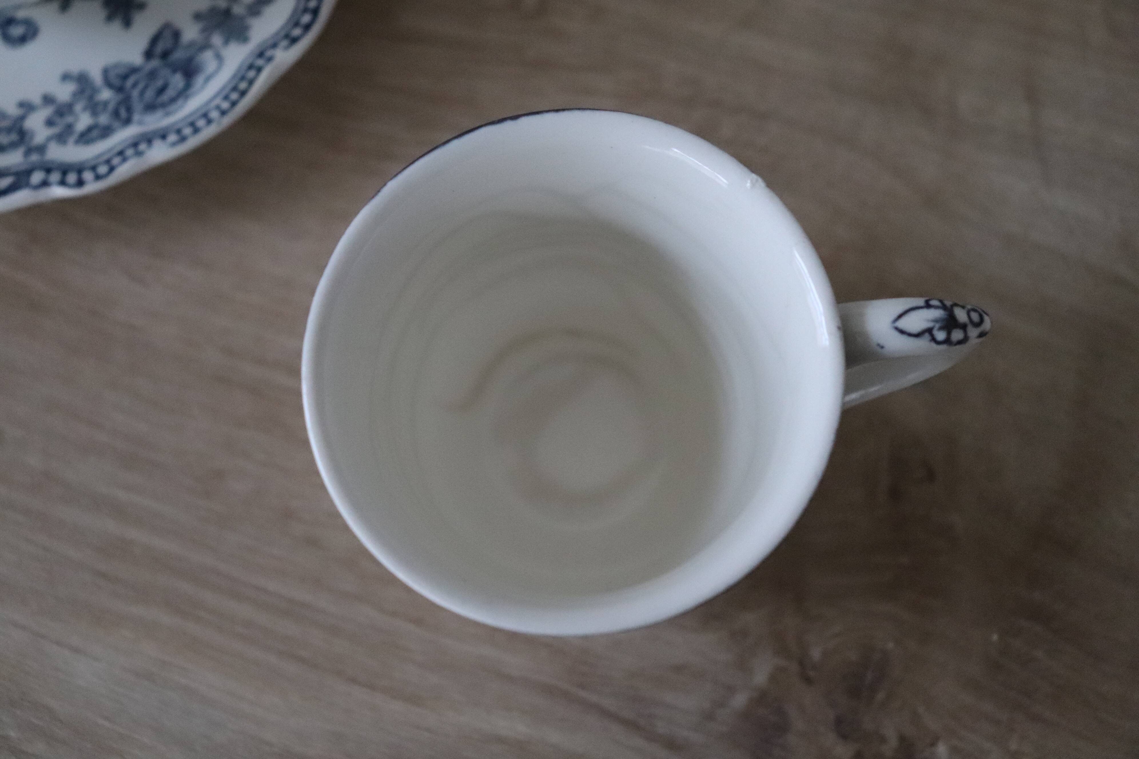 Service à café "Bristol" Crown Ducal, complet, Porcelaine anglaise de 1930