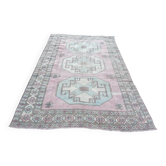 Vintage handmade Turkish rug 215x320 cm