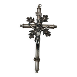 Christ Avec Croix - Argent Italie 19ème Siècle