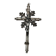 Christ Avec Croix - Argent Italie 19ème Siècle