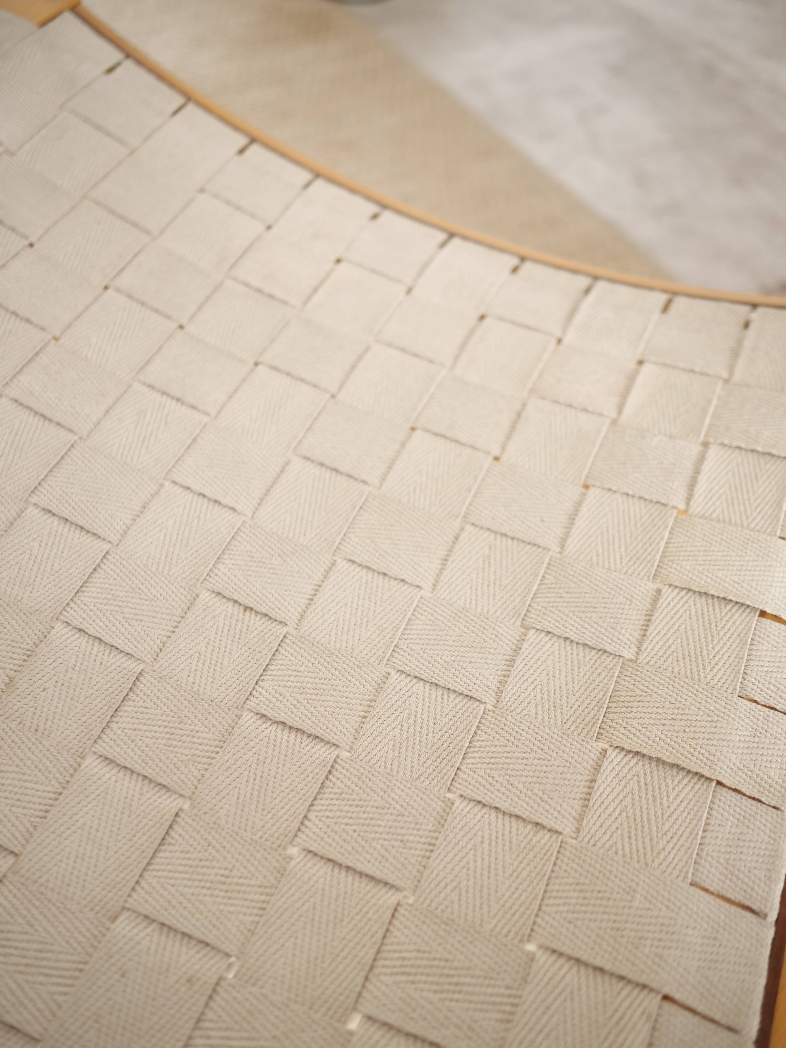 Fauteul Scandinave Finn Ostergaard avec ottoman
