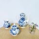 Paradiso Villeroy Boch teapot, sugar bowl and milk jar