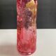 Vintage vase signed in bubble glass.
