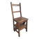 Chaise escabeau 
