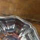 Vintage set of 6 finely engraved stainless steel bowls.