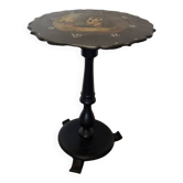 Table d'appoint victorienne antique à plateau inclinable, années 1880