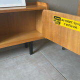 Vintage wooden row from the 50s-60s