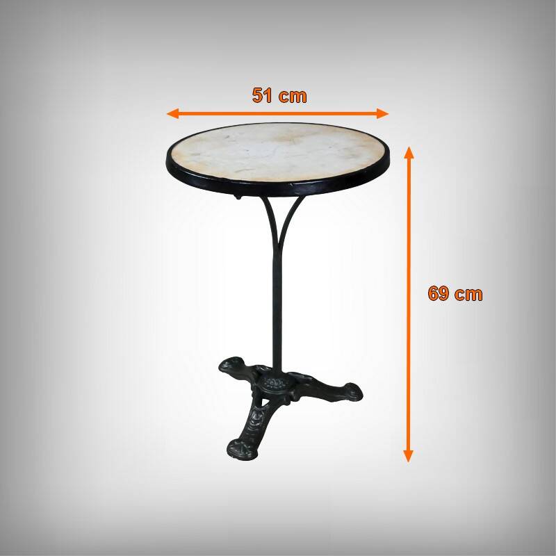 Bistro Table in Marble – 1900