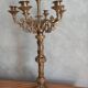 Large bronze chandelier in the Louis XVI style.