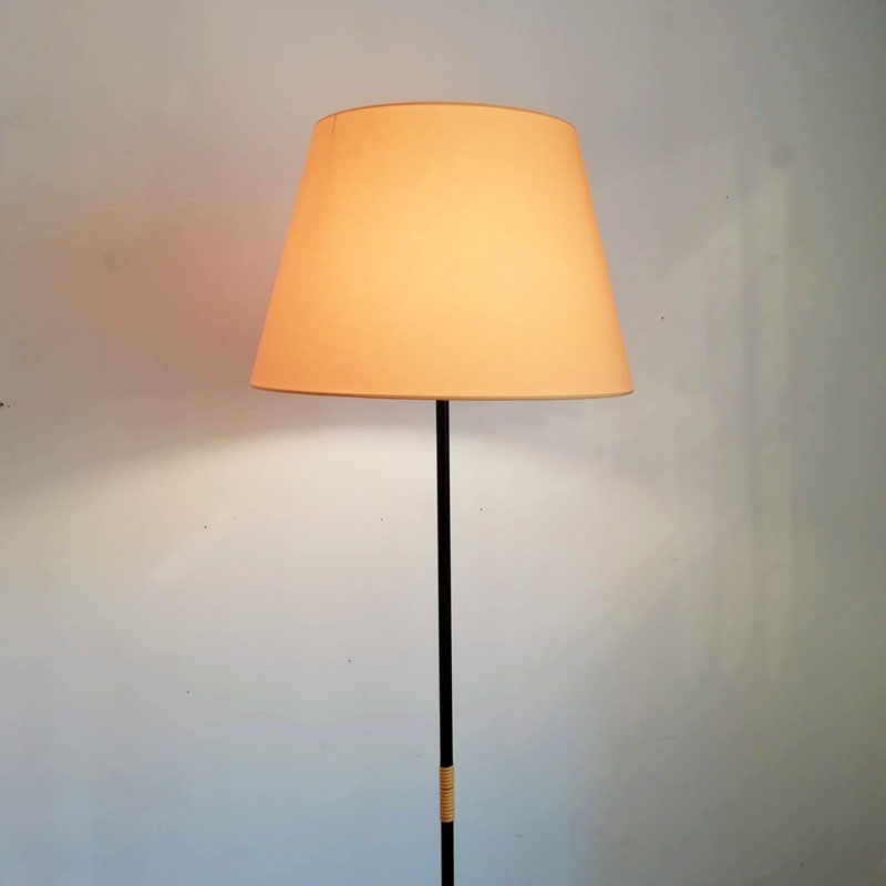 Floor lamp vintage black and yellow