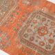 Vintage Coral Red Classic Vintage Runner Rug, 75x357Cm