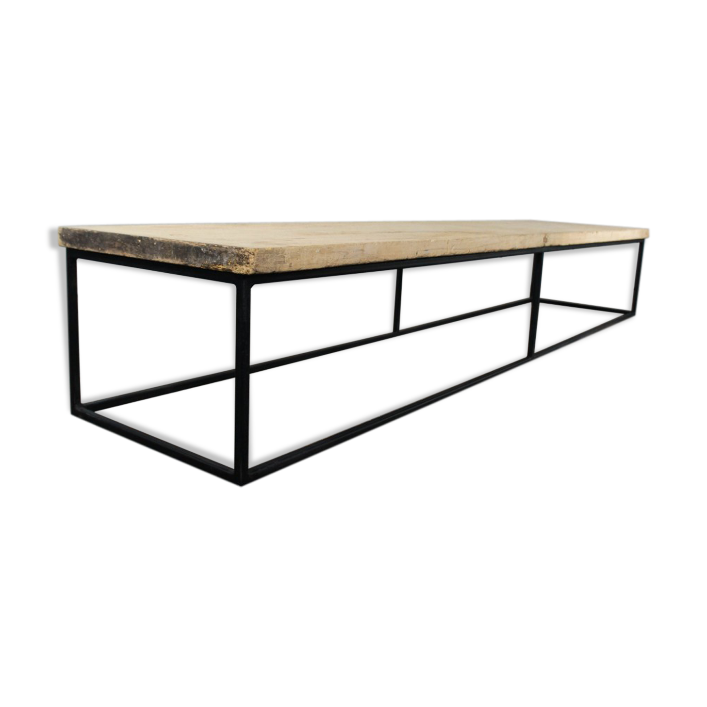 Table basse en sycomore 19ème
