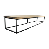 Table basse en sycomore 19ème