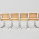 Dining chairs B32 by Marcel Breuer