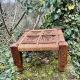 Large Indian rope stool from the early 20th century.