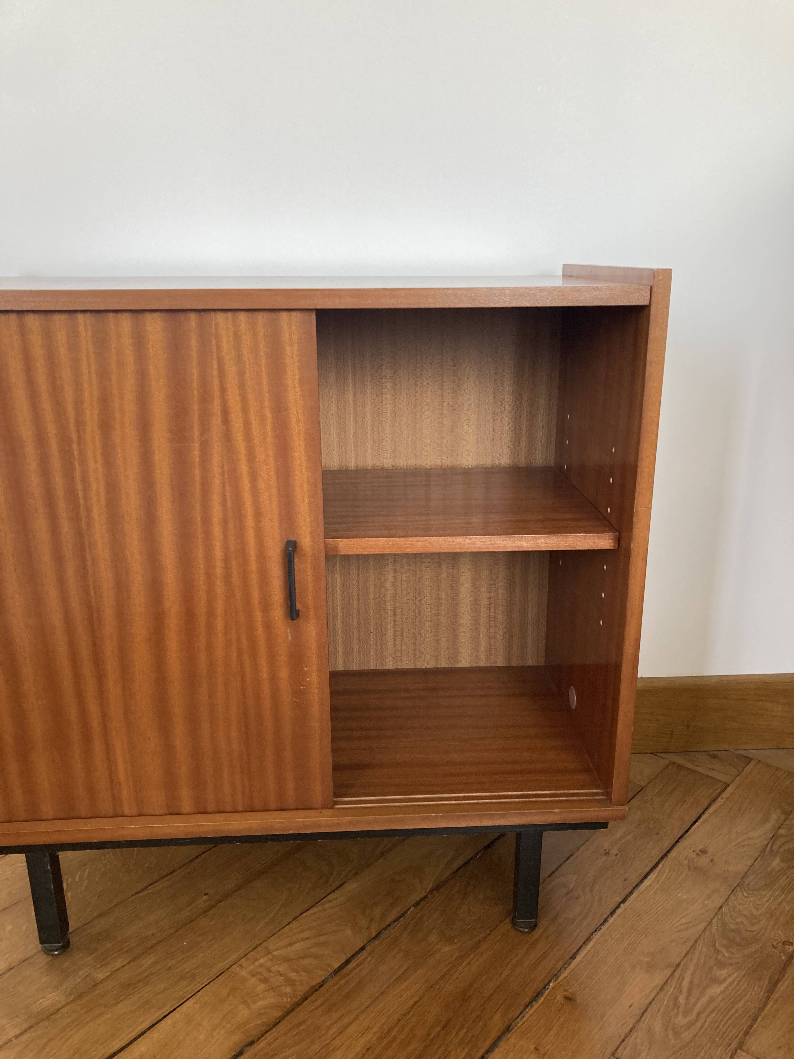 Sliding door cabinet