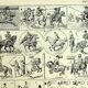 Antique Engravings - 1928 by L. Bombled - Horse Riding - Illustration