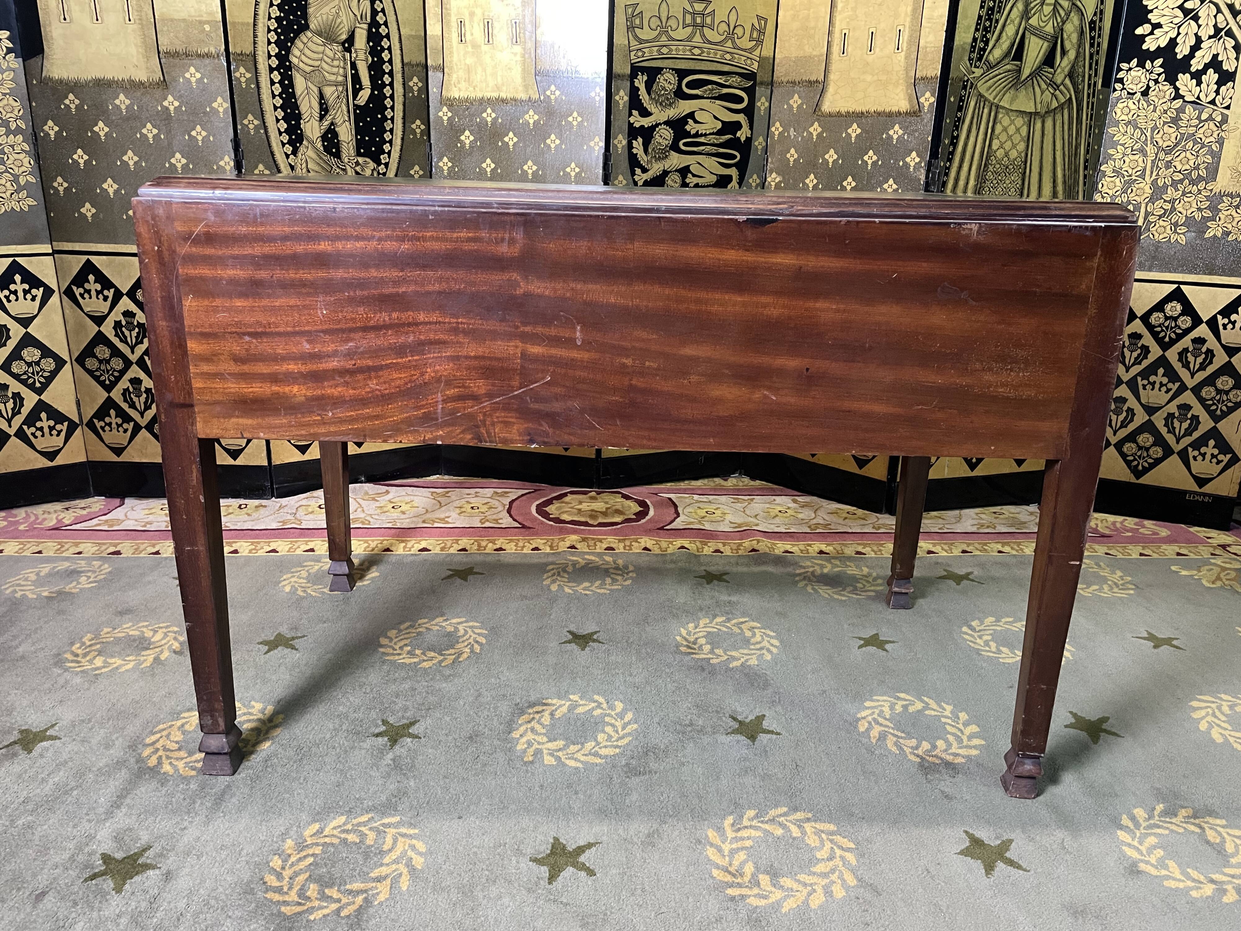 Art Deco era mahogany desk