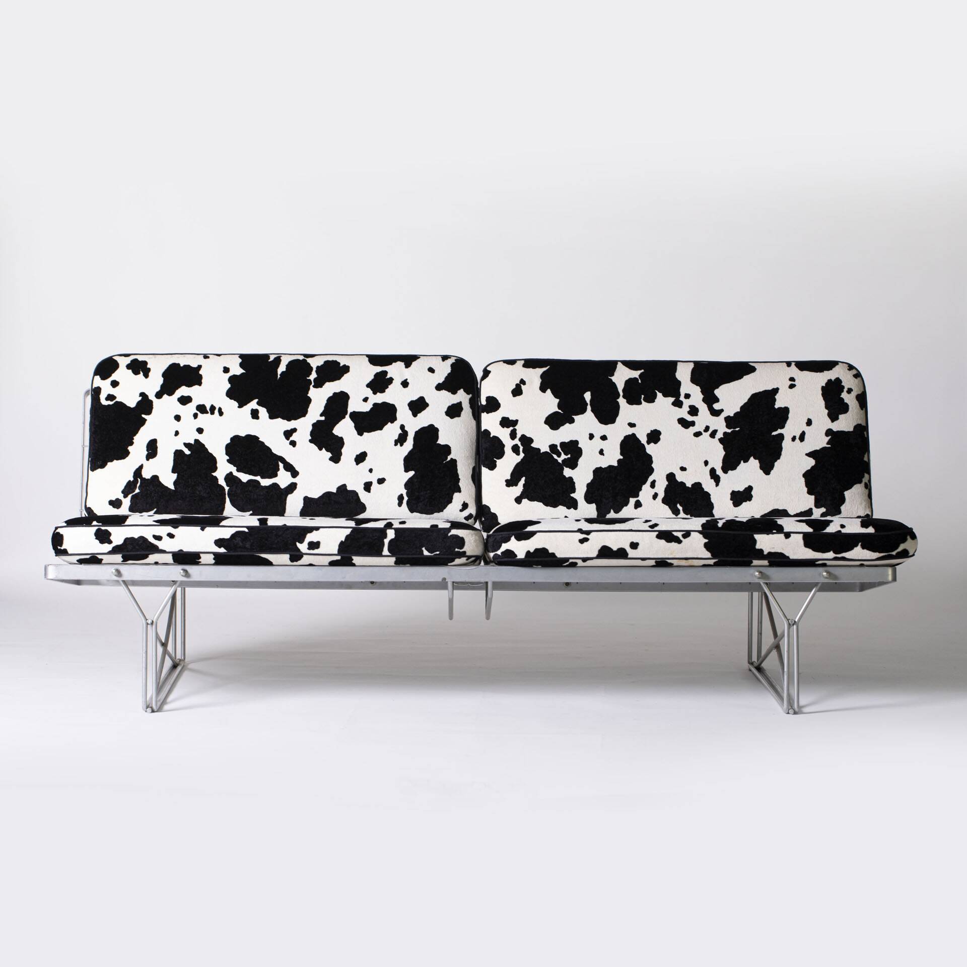 Canapé Moment de Niels Gammelgaard pour Ikea, années 1980 avec revêtement à motifs animaliers