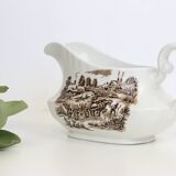 English sauceboat, Ridgway, Hayride model, vintage