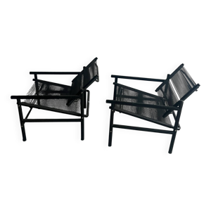 Lot de 2 fauteuils lounge