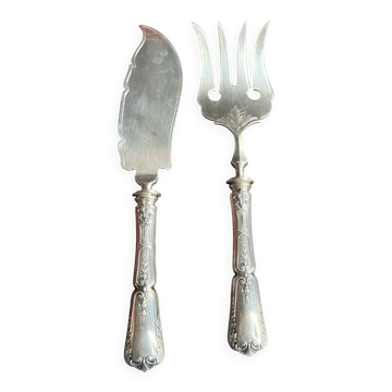 Couverts de service à Poisson – Argent – Société du Louvre